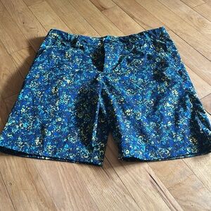 Floral Blue Boys Shorts